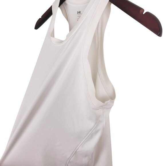 bundle 2 Under Armour Workout Tank Tops blue/white high neck size small - Picture 3 of 8